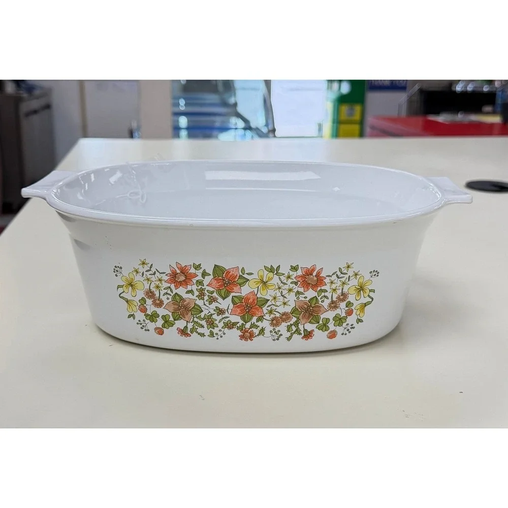 Vintage Corning Ware Casserole Dish